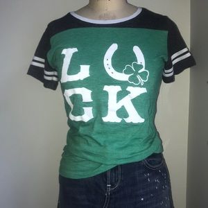 short sleeve T-shirt LUCK